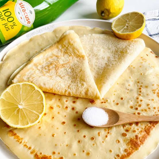 Crêpe sucre citron
